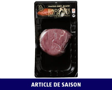 FILET DE BŒUF DRY AGED