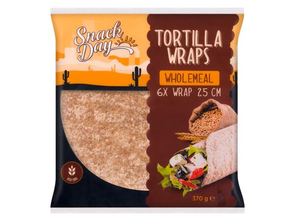 CELOZRNNÉ TORTILLA WRAPS