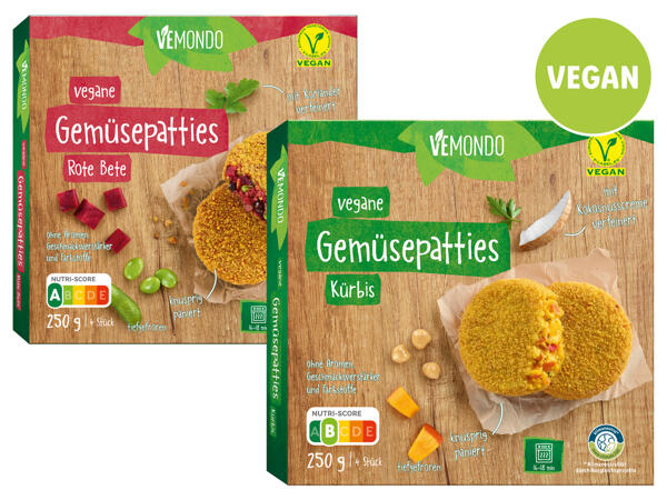 Gemüsepatties