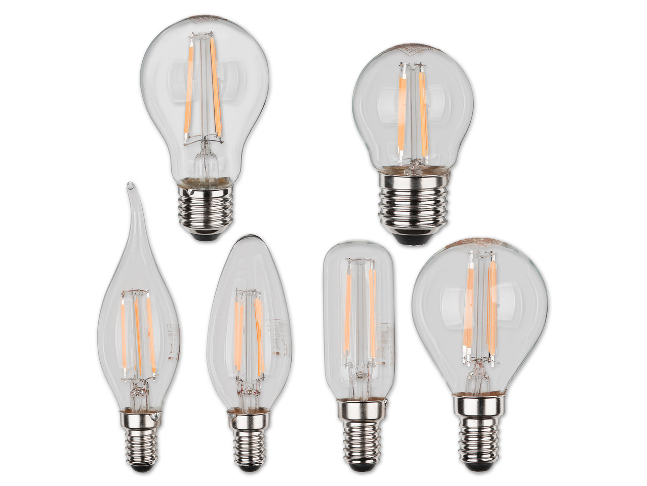 LIVARNO LUX(R) LED-Filamentleuchtmittel