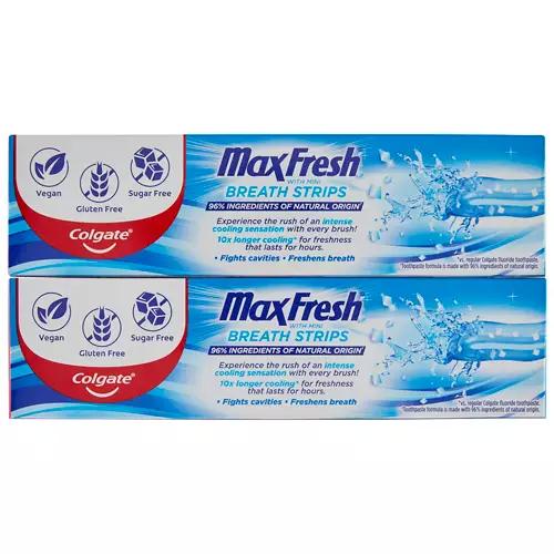 Max Fresh Cool Mint Toothpaste 2 x 115g