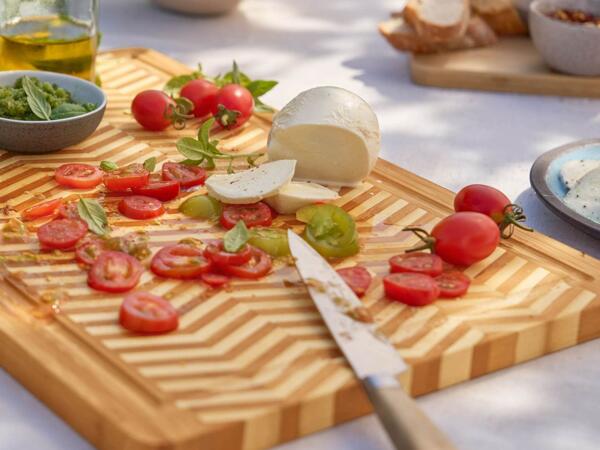 Bamboo chopping board, 1 or 2 pieces