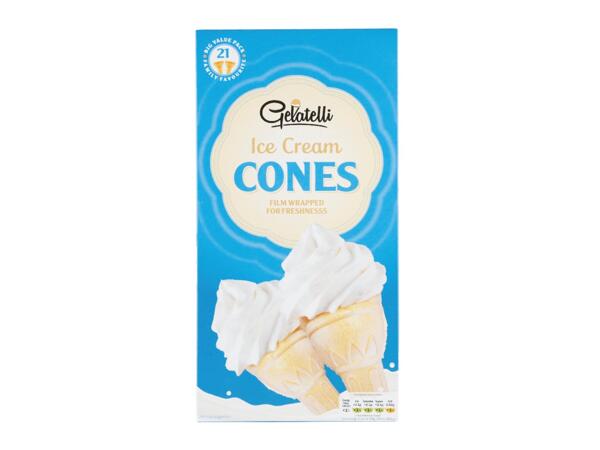 Pressed Waffle Cones