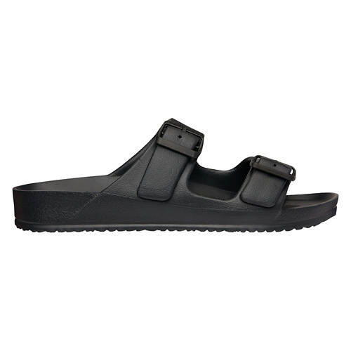 Men's Lightweight Footbed Sandals - Black, 11