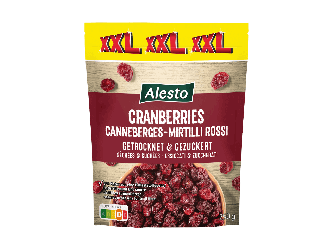 Canneberges séchées XXL