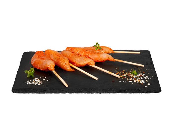 Brochettes de mini filets de poulet
