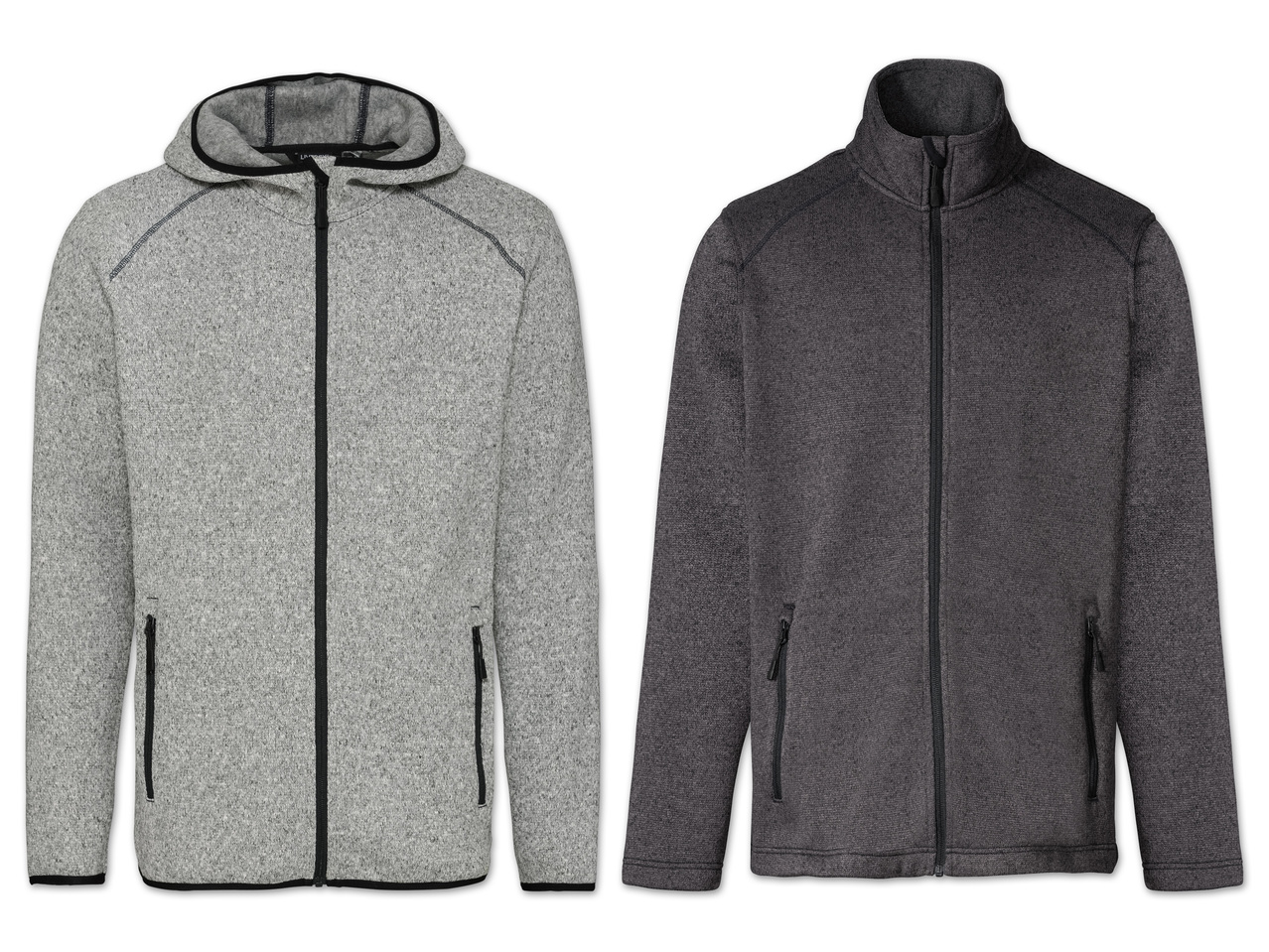 LIVERGY(R) Herren Strickfleece-Jacke1