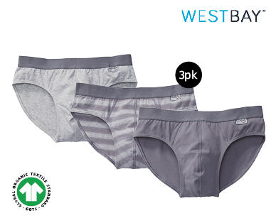 Men's Cotton Briefs 3pk or Trunks 2pk