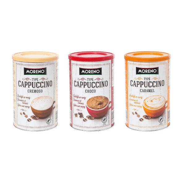 MORENO(R) 				Cappuccino oploskoffie