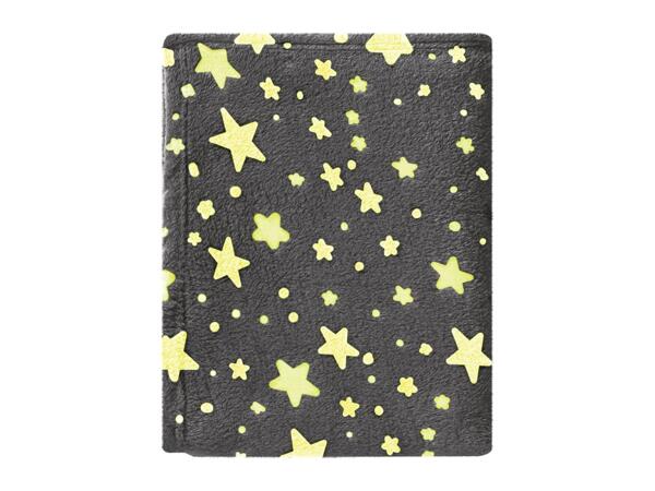 Livarno Home Beige Glow In The Dark Blanket