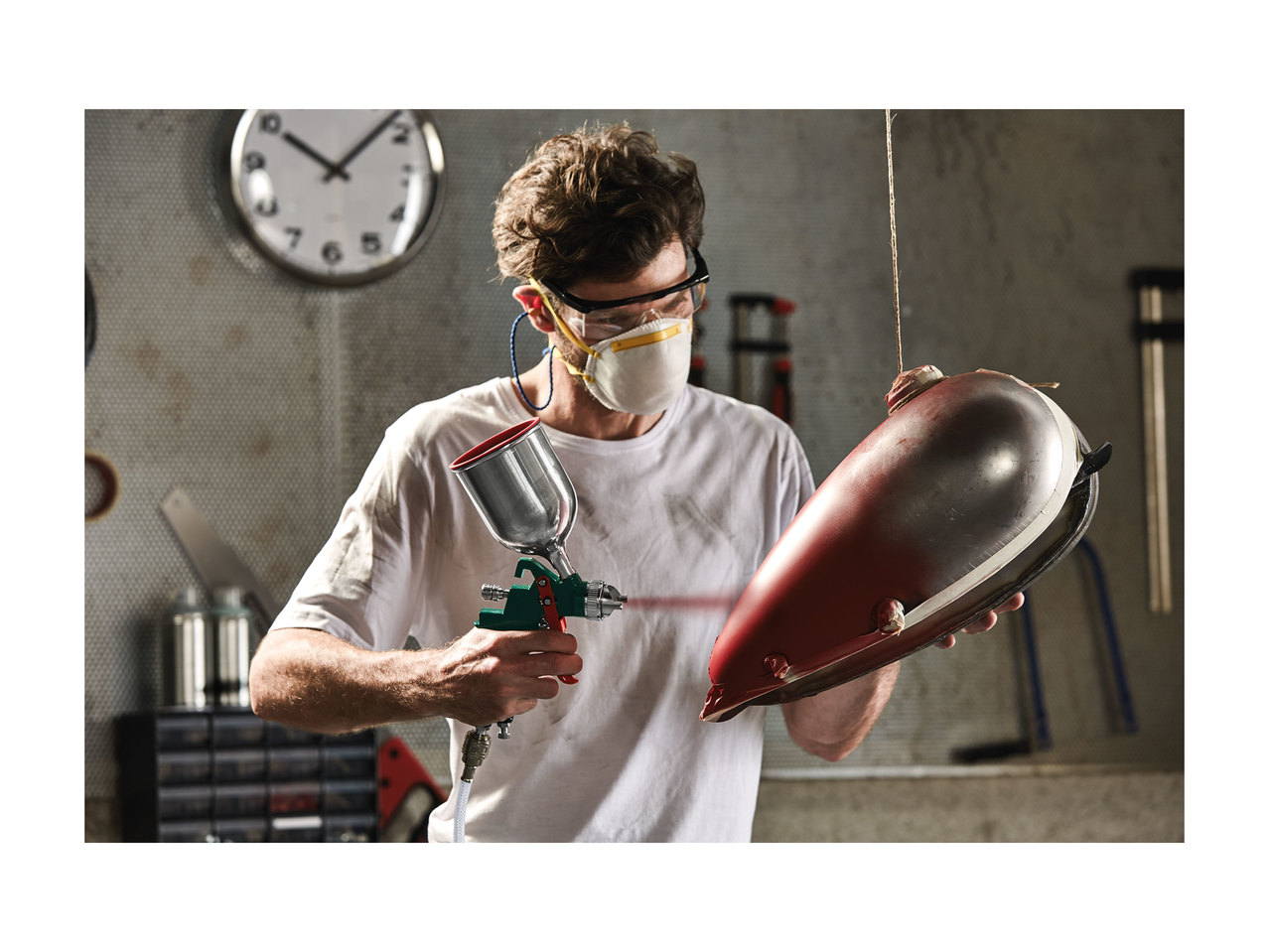 Parkside Air Paint Spray Gun1