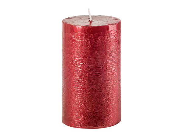 Scented Candle or Metallic Rustic Candle
