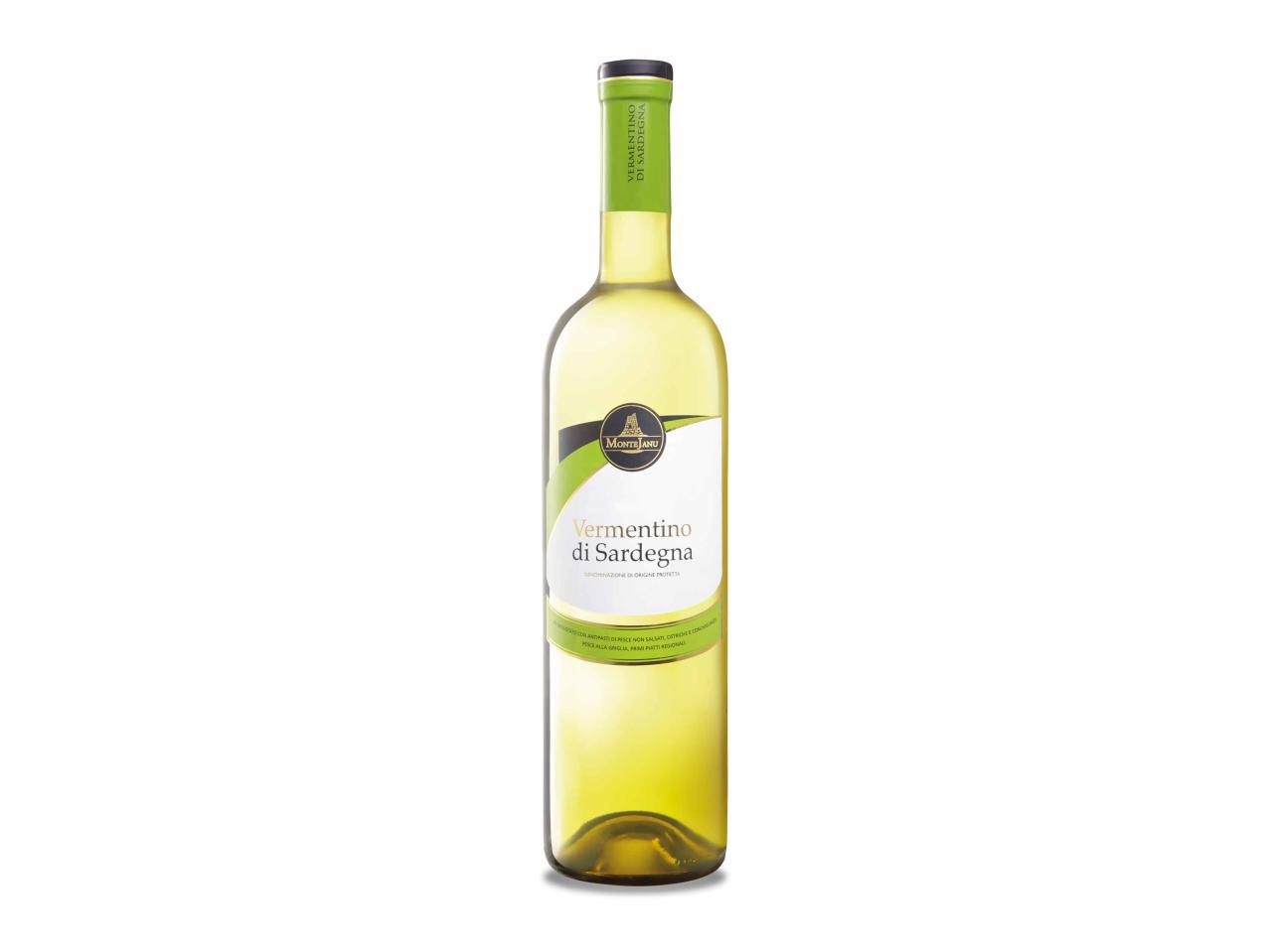 Montejanu Vermentino di Sardegna DOP, Sec, 2016