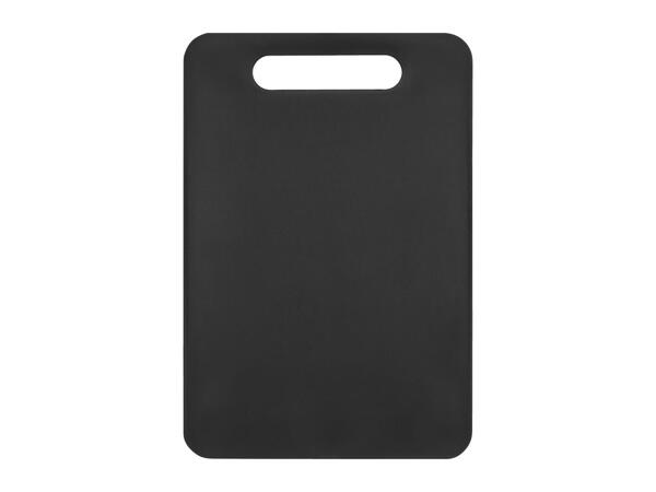 Silvercrest Black Large Chopping Board