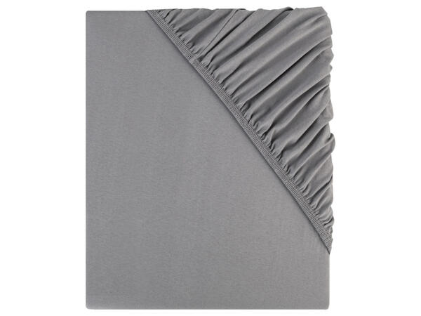 LIVARNO home Žerzejové napínací prostěradlo, 180-200 x 200 cm