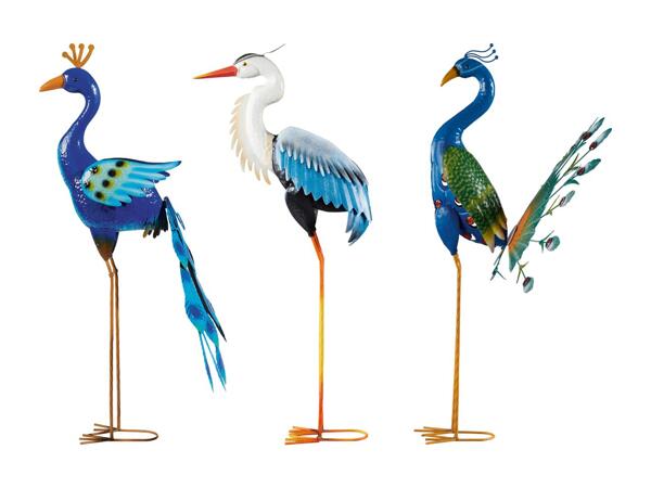 Oiseau décoratif en métal