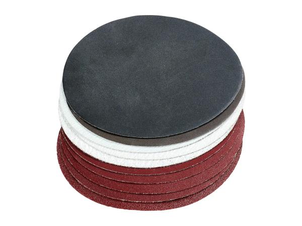 Parkside Hook & Loop Sanding Pad With Sanding Sheets - 11 Pieces