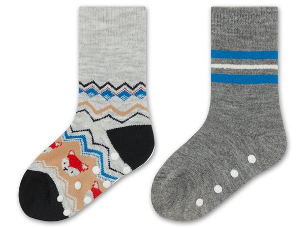 Kleinkinder/Kinder ABS-Socken, 2 Paar