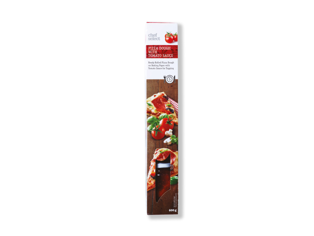 CHEF SELECT Pizzadej med tomatsauce