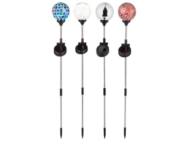 LED-solcellslampa