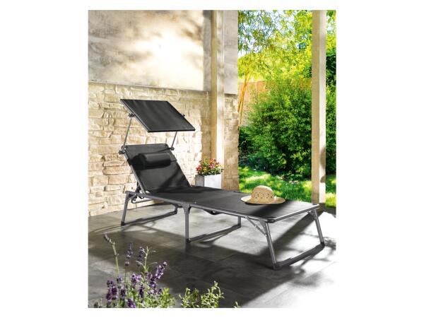 Aluminium Sunlounger