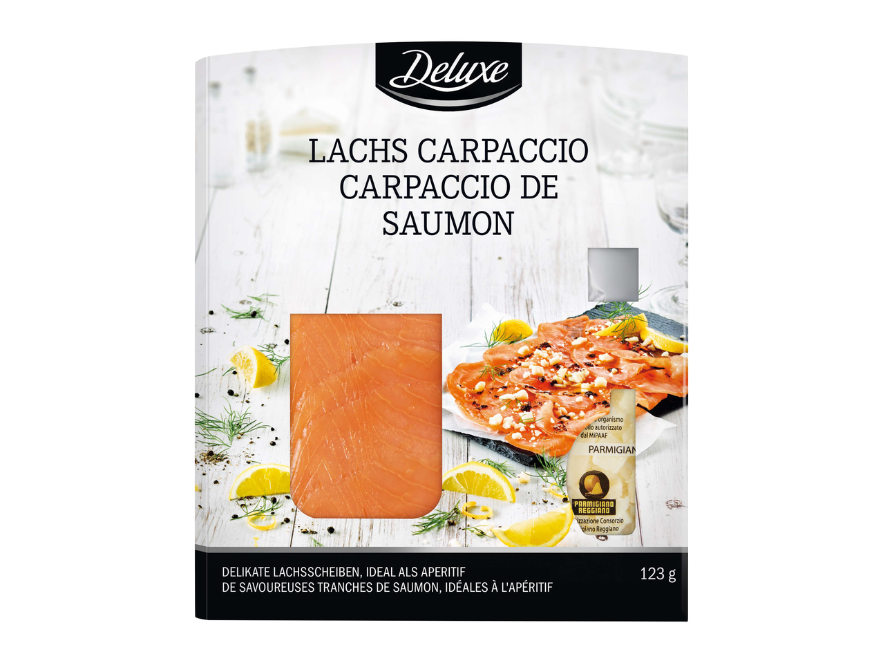 Carpaccio de saumon