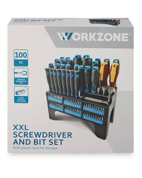 XXL Screwdriver & Bit Set