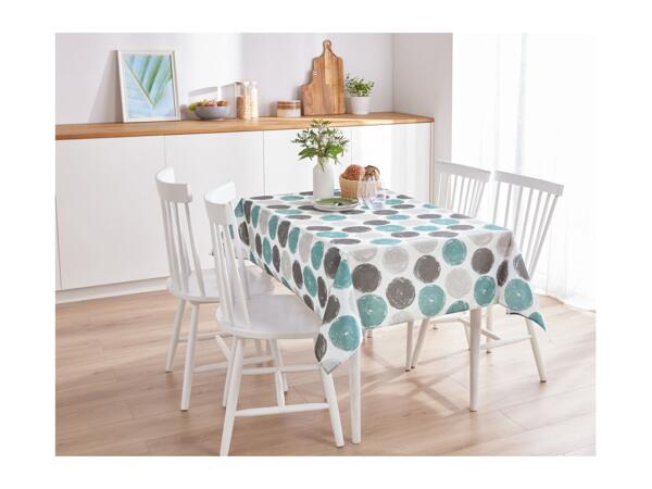 Livarno Home Tablecloth With Circles Pattern