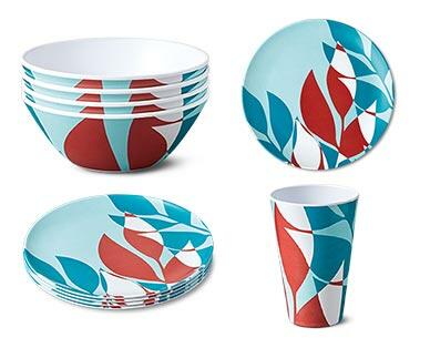 Crofton
4-Pack Summer Melamine Tableware Assortment