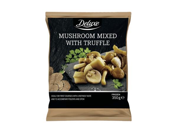 Mélange de champignons avec truffe