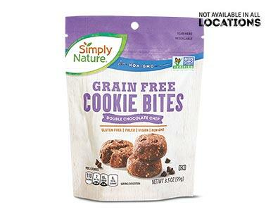 Simply Nature Grain Free Cookie Bites Assorted Varieties