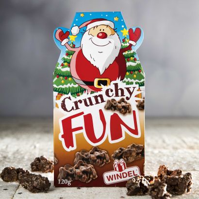Knusprige Weihnachtsschokolade