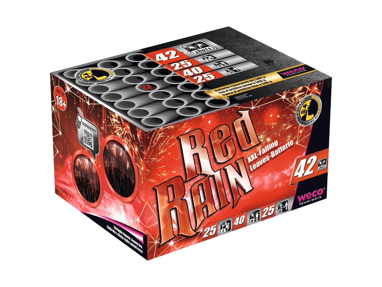 Batterie "Red Rain" (seulement dans filiales sélectionnées)