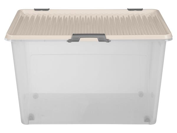 Storage box with wheels, 52L