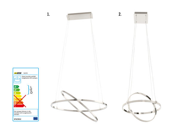 Suspension à LED (uniquement en Suisse romande)