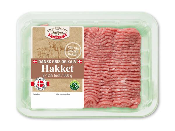 Hakket dansk gris og kalv
