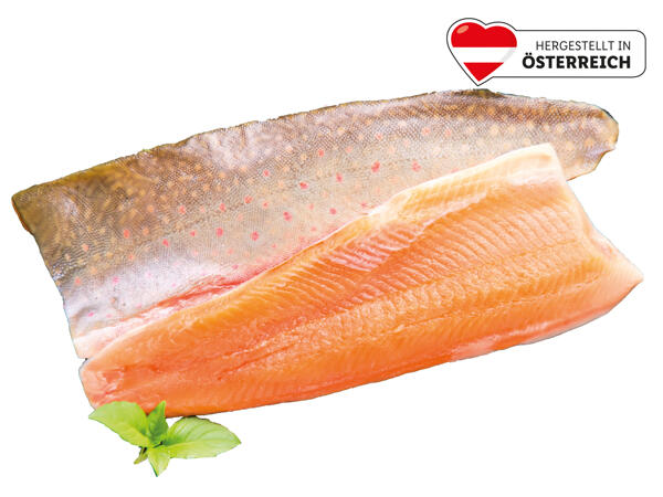 Frische Saiblingsfilets