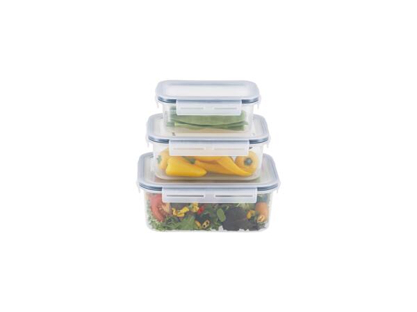Food Storage Container Set, 3 Pieces