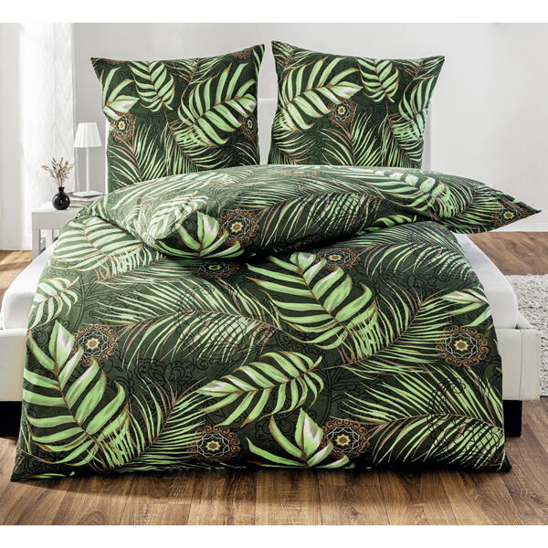 Aloe-Vera Jersey-Bettwäsche