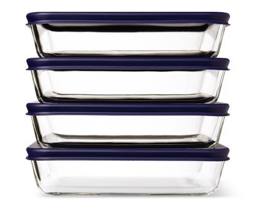 Crofton 
 Glass Meal Prep Containers