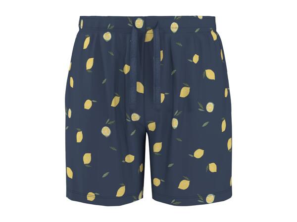 Men's Navy Short Pyjamas