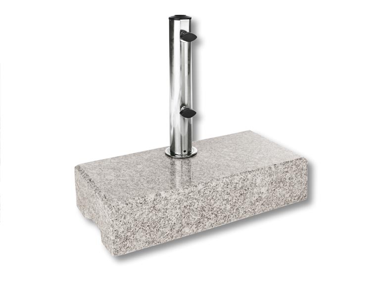 Support de parasol en granit