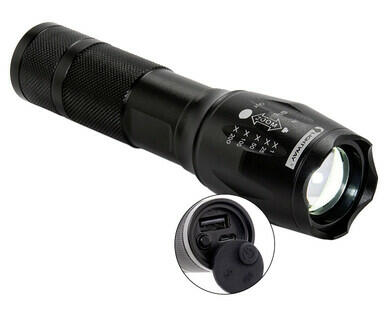 LIGHTWAY 
 LAMPE DE POCHE À ACCU AVEC FONCTION POWERBANK