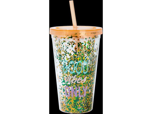 Festival Cup with Straw