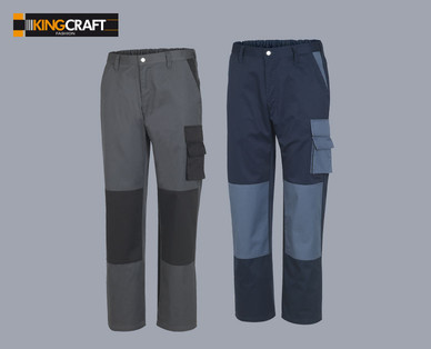 KING CRAFT FASHION Herren-Arbeitsbundhose