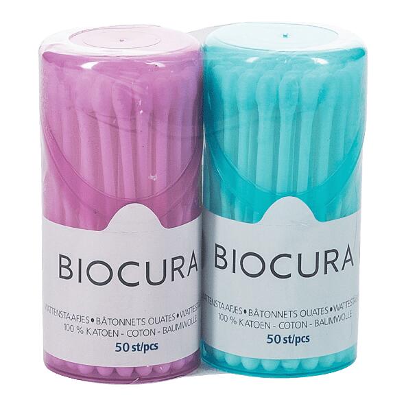 BIOCURA(R) 				Wattestäbchen oder Wattepads