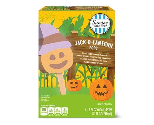 Sundae Shoppe 
 Jack-O-Lantern Character Pops