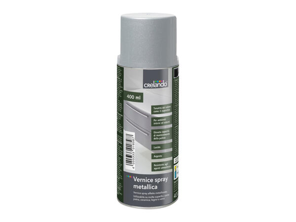 Spray Paint with Stone Effect, Metallic or Silver