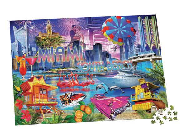 Playtive 1500 Piece Puzzle - Miami