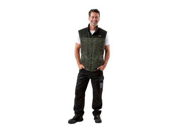 Parkside Men's Knitted Fleece Gilet - Style 2